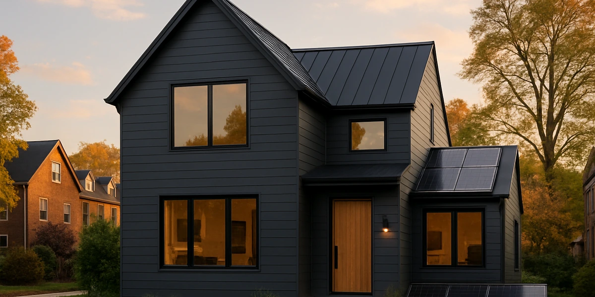Energy efficient DC home with lower utility bills