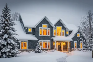 Winter home insulation protection
