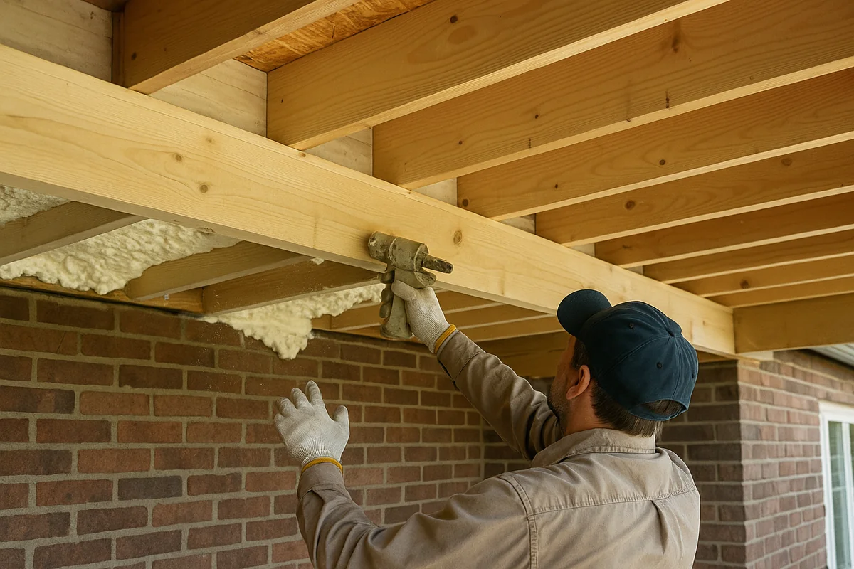 Cantilever Insulation