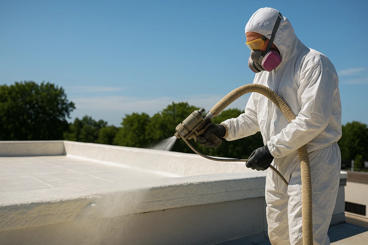 Roof Foam Coating